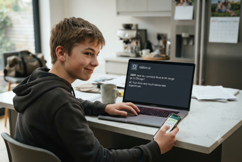 Teen Outsmarts Mother's AI Clone