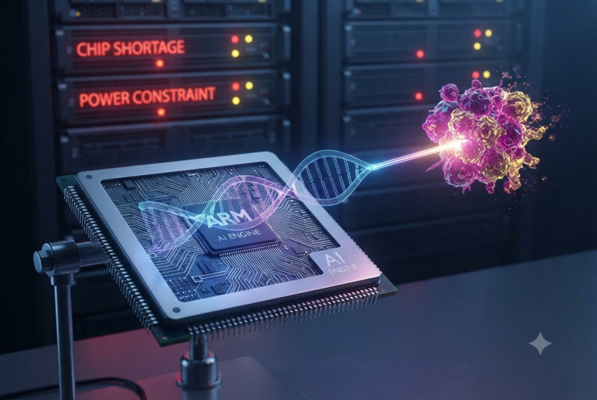 AI Cures Cancer, But Chip Shortages Loom: Arm CEO
