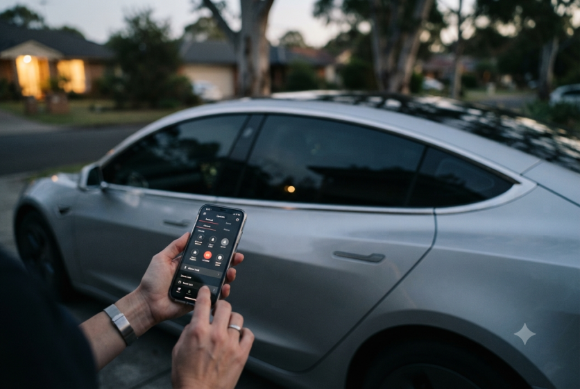 Remote Tesla Vehicle Control and Digital Domestic Abuse Case
