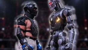 Human vs robot fight sends influencer crashing to floor