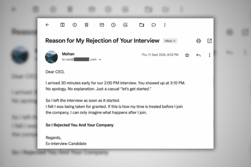 Email screenshot