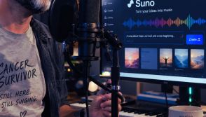 Cancer survivor making music again with AI