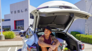 Tesla Model X Living Setup