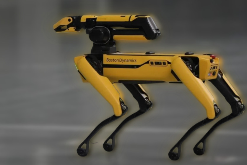 ICE robot dogs equipped for hazardous tactical operations