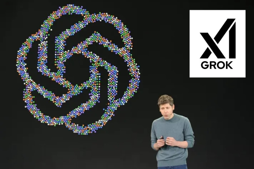 Elon Musk amid OpenAI Dots domain mystery