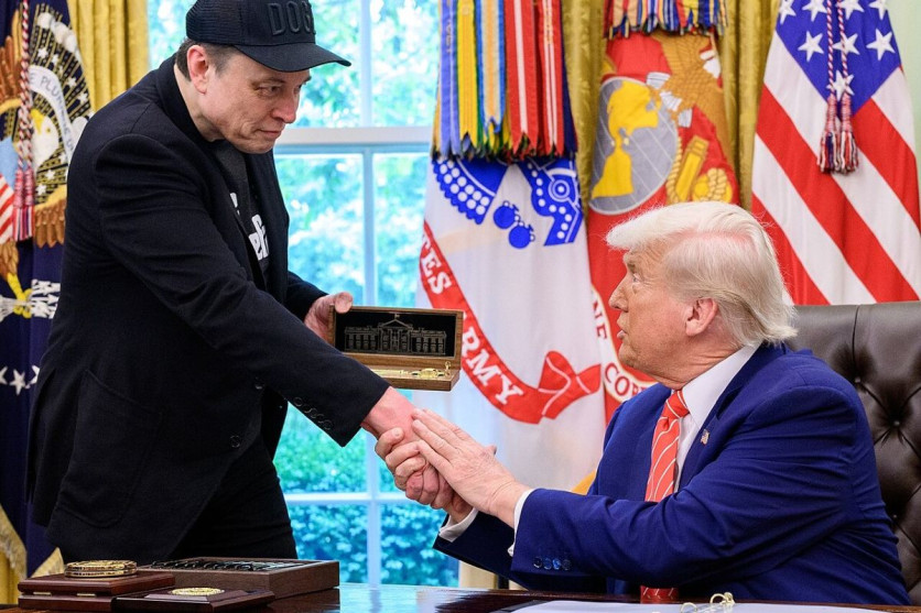 Donald trump and Elon musk