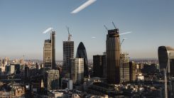 The Gherkin, London skyline skyscrapers
