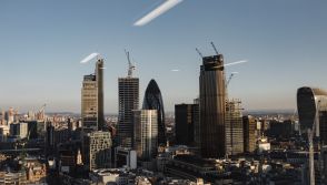 The Gherkin, London skyline skyscrapers