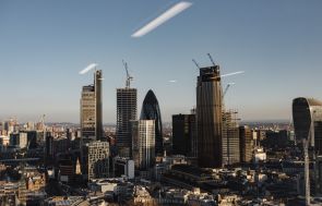 The Gherkin, London skyline skyscrapers