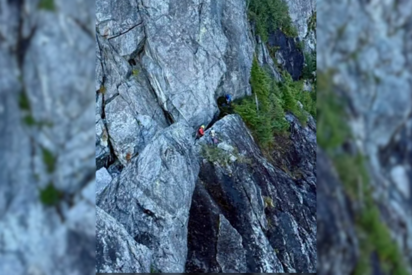 AI hiking rescue on Crown Mountain Widowmaker route