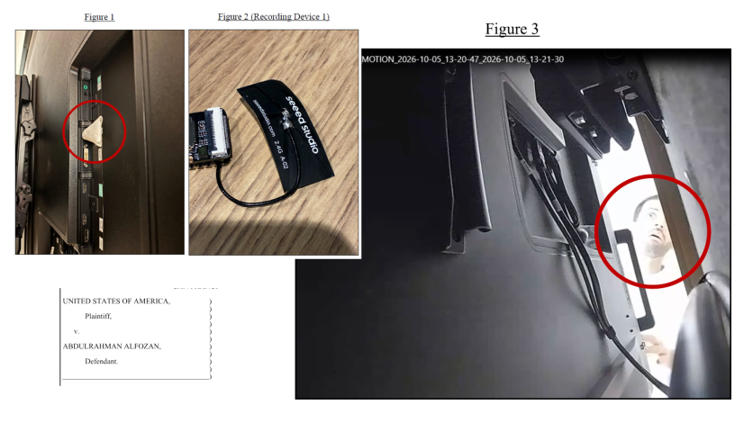 Screenshots of the case and evidence in OpenAI bugging case