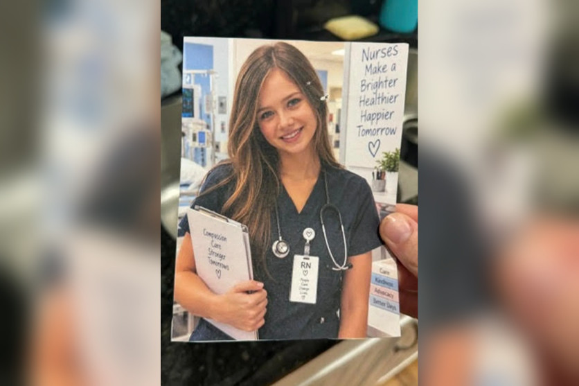 AI-generated image of Nikki Anderson's daughter at age 25