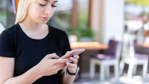 Woman on Phone
