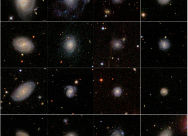 Sample of galaxies from Sloan Digitized Sky Survey