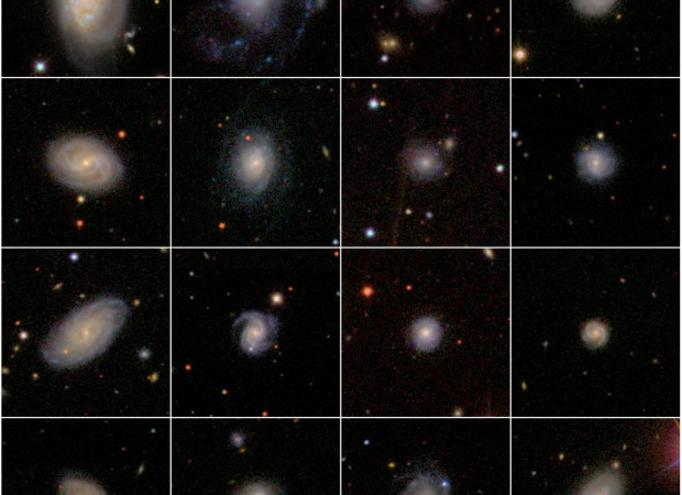 Sample of galaxies from Sloan Digitized Sky Survey