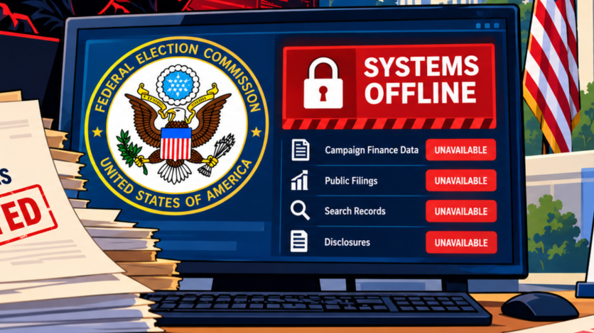 US election watchdog FEC headquarters in Washington DC