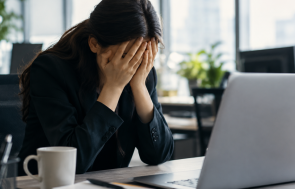 woman frustrated
