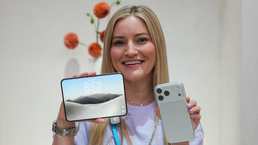 iJustine iPhone Duo screen comment